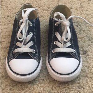 Blue toddler converse